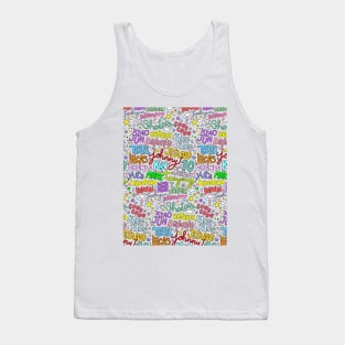 NCT's cute names (OT23) - Pattern. Tank Top